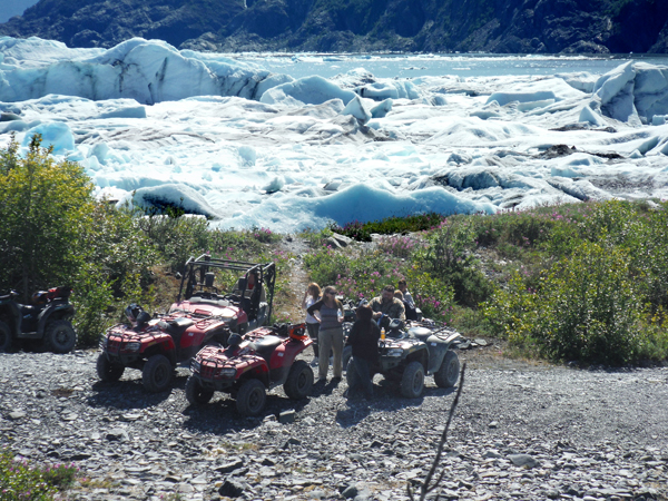 ATVs at Knik Glacier